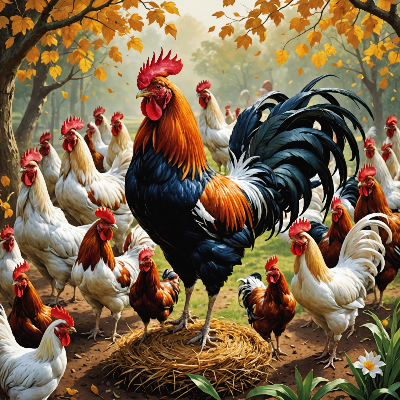 Знакомство с миром птицев: как породы петухов фото с названиями помогут вам лучше понять разнообразие