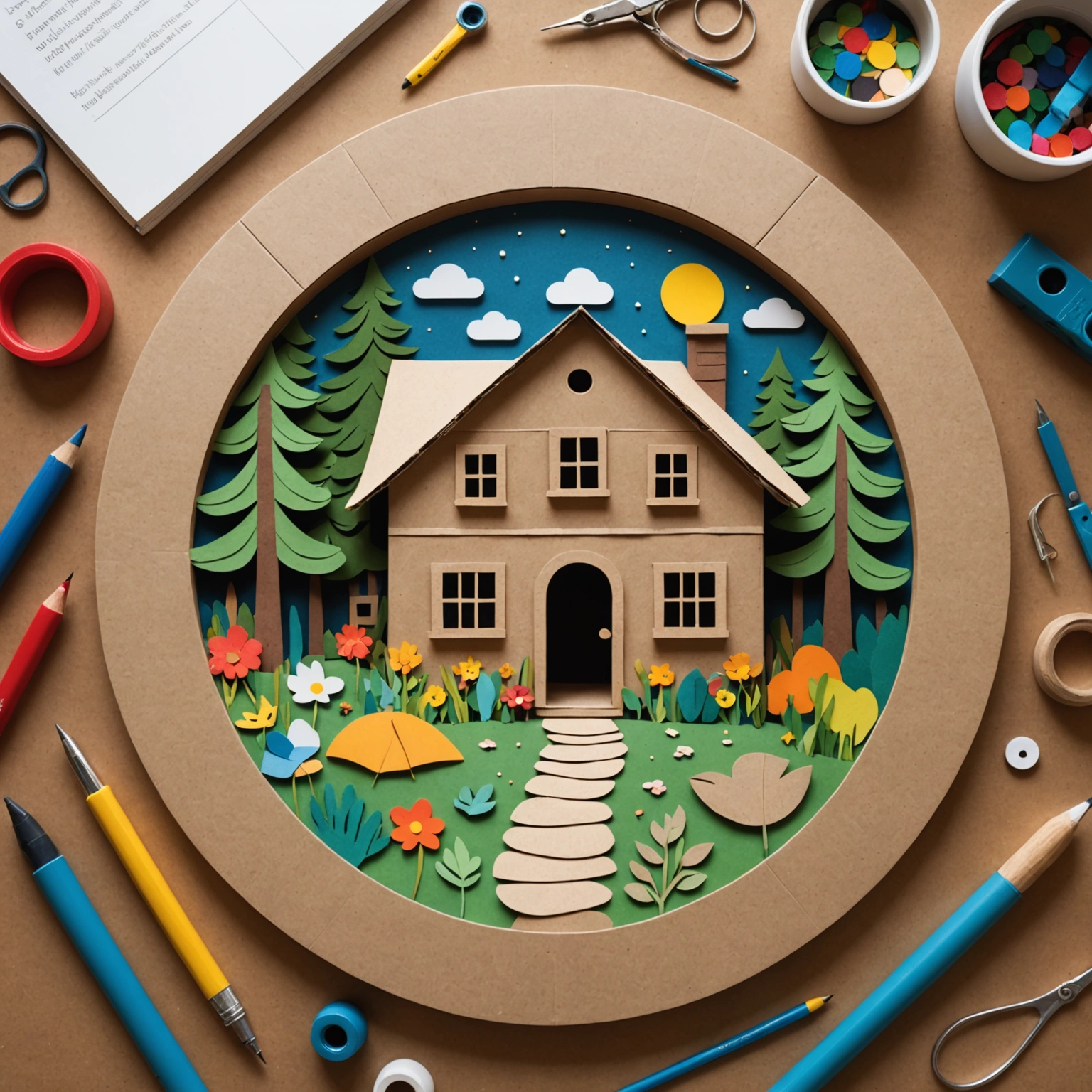 Как сделать овал из картона: практическое руководство для творческих проектов