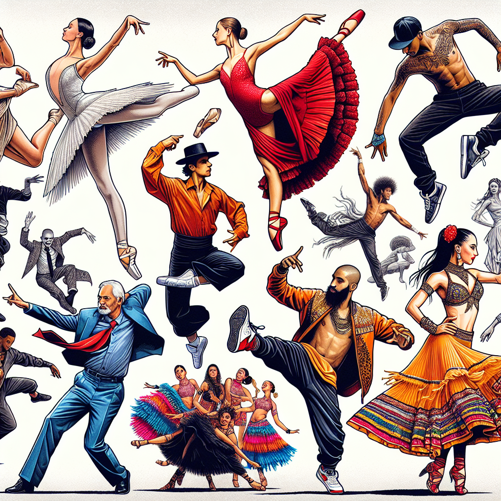 Известные виды танцев