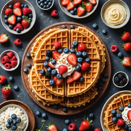 Вафли из рисовой муки: вкусное решение для здорового и разнообразного питания