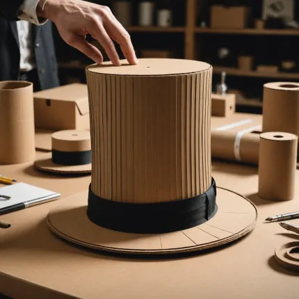 Как сделать цилиндр из картона: идеальное руководство для создания стильной шляпы